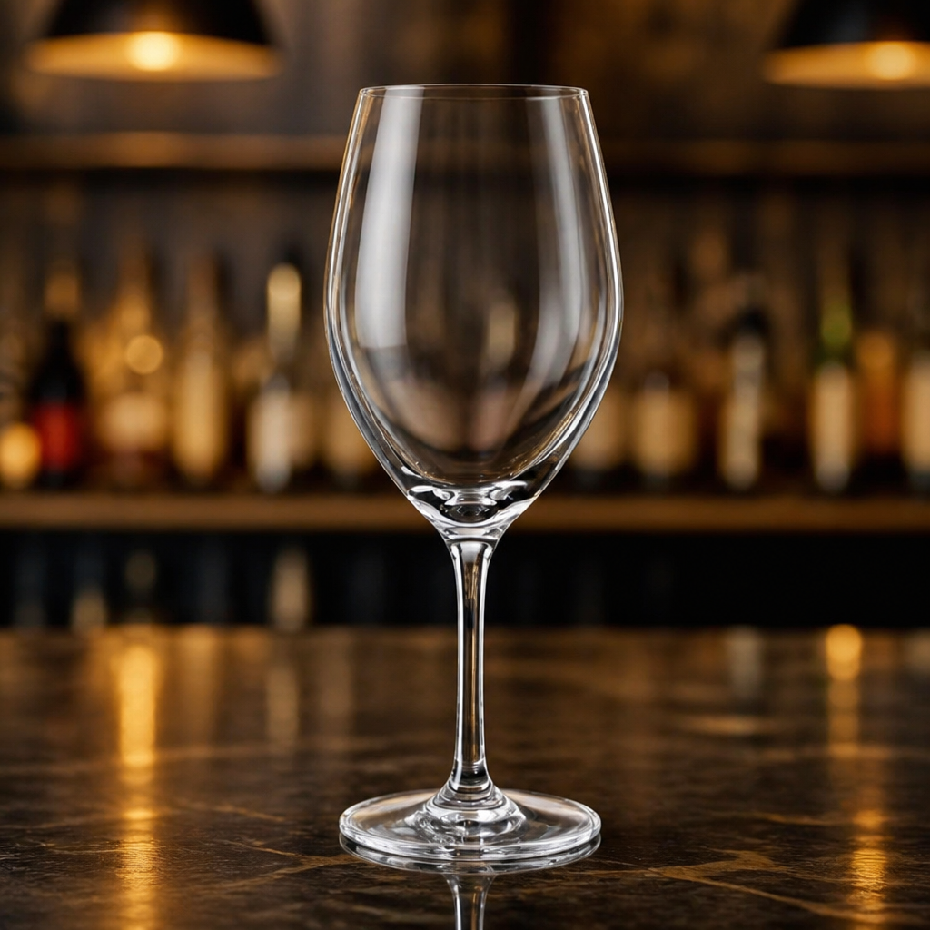 Commercial Wine Glasses 375ml Crystal 6 Pack