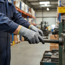 Premium Nitrile Foam Palm Coated Gloves for Enhanced Grip and Comfort - Level 4 Abrasion Resistance, Seamless Liner, and Antimicrobial Finish