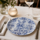 Commercial Porto Blue Coupe Plates 185mm - 12 Pack