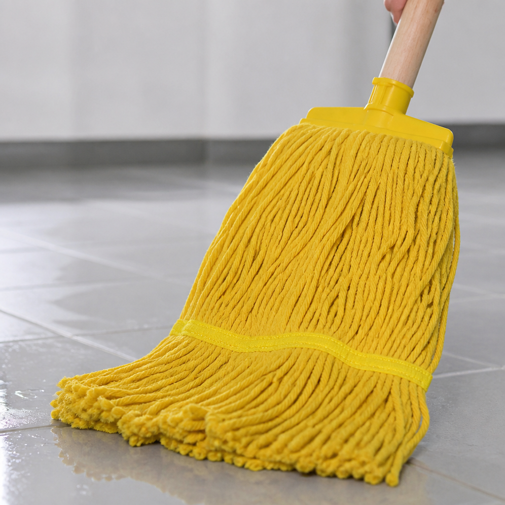 Commercial yellow mop head 483mm x 737mm for cleaning