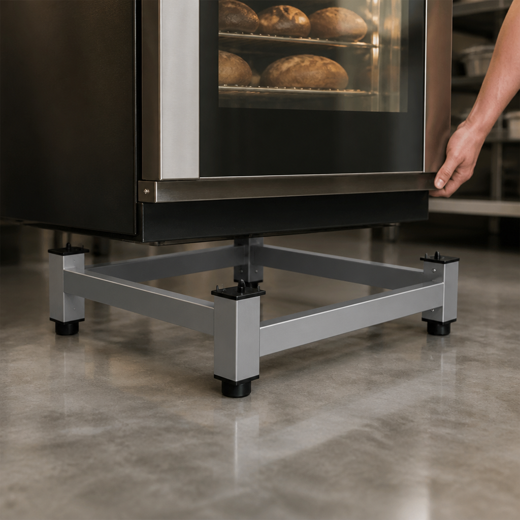 Commercial Floor Positioning Stand for Ovens 150mm