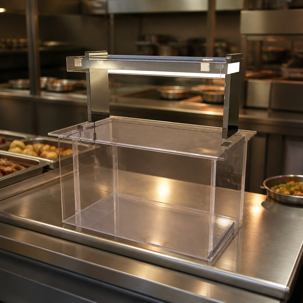 Commercial Drop In Ambient Display Unit 4x 1/1 GN 1500mm