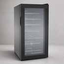 28 Bottle Commercial Table Top Wine Cooler 74Ltr Capacity