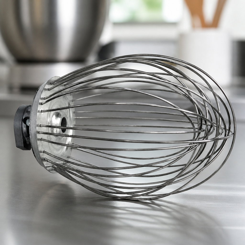 Commercial Mixer Wire Whip 330x200mm Aluminium Attachment