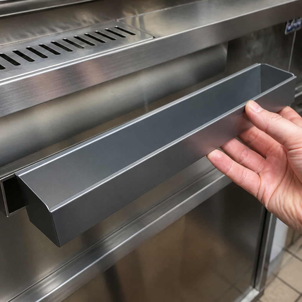 Commercial Modular Bar Speed Rail 1150mm Stainless Steel