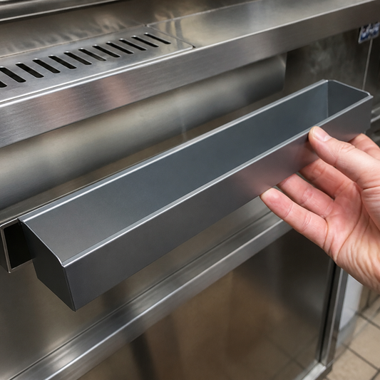 Commercial Modular Bar Speed Rail 1150mm Stainless Steel
