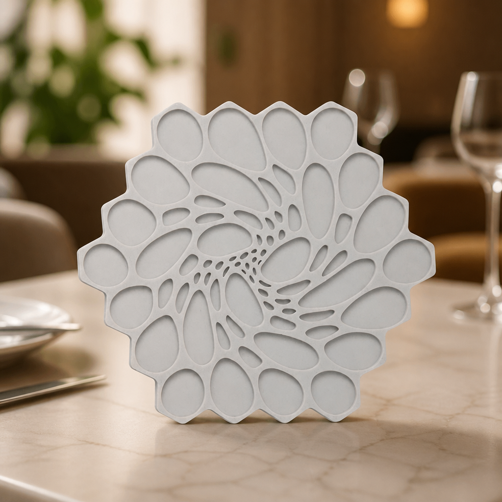 Commercial Silicone Trivet Cloud Hive 178mm - 6 Pack