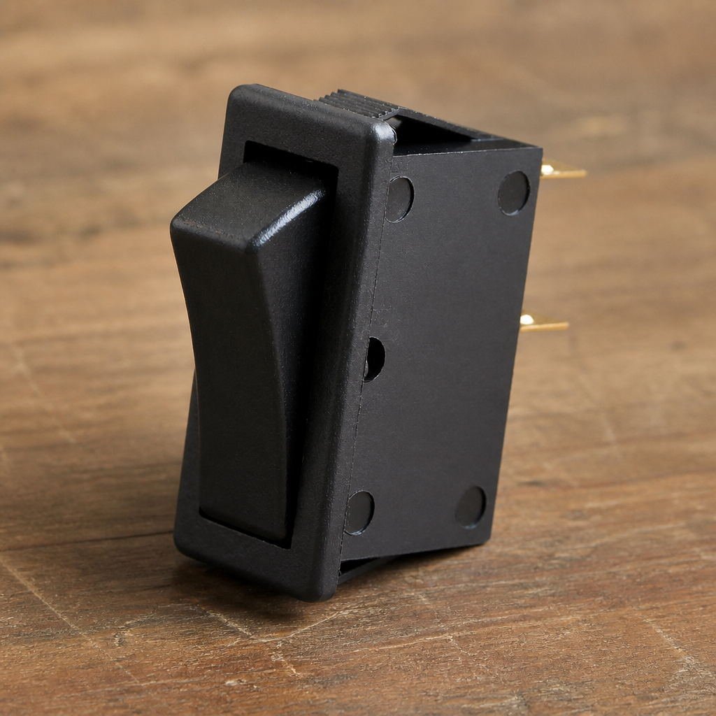 Commercial grill switch replacement part, 14mm height plastic