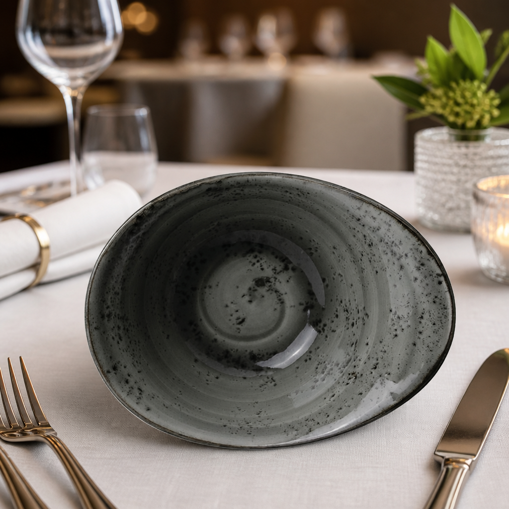 Set of 12 Commercial Smoke Bowls 178mm 435ml