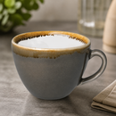 Commercial Cappuccino Cups 230ml Vitrified Porcelain 6 Pack