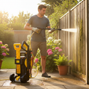 Premium Portable Electric Pressure Washer 240V - 2175psi, 150Bar, 7L/min Flow Rate for DIY Cleaning