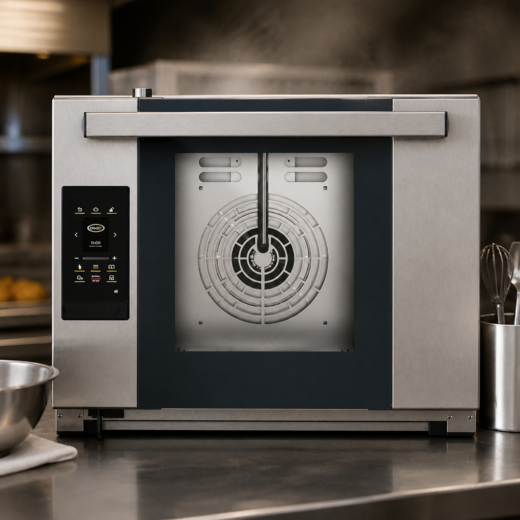 Commercial 4 Tray Convection Oven 3.5kW Stainless Steel