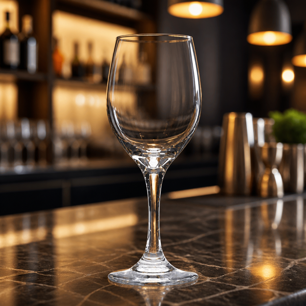 Commercial Wine Glasses 320ml 12 Pack Durable Stemware