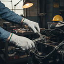 Premium Seamless Mixed Fibre Gloves for General Handling in Non-Hazardous Environments - Available in Men's and Ladies' Sizes