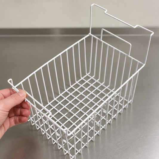 Commercial Display Freezer Basket 312x523mm Steel