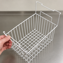 Commercial Display Freezer Basket 312x523mm Steel