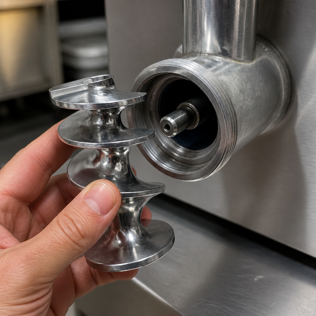 Replacement Spiral Propeller for Commercial Meat Mincer 120mm