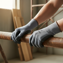 Premium Fully Coated Nitrile Dipped Gloves with Polyester Liner for Enhanced Grip and Comfort