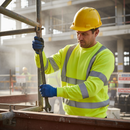 Professional High Visibility Sweatshirt with Reflective Tape, Soft Fabric, and 40+ UPF Protection for Ultimate Comfort