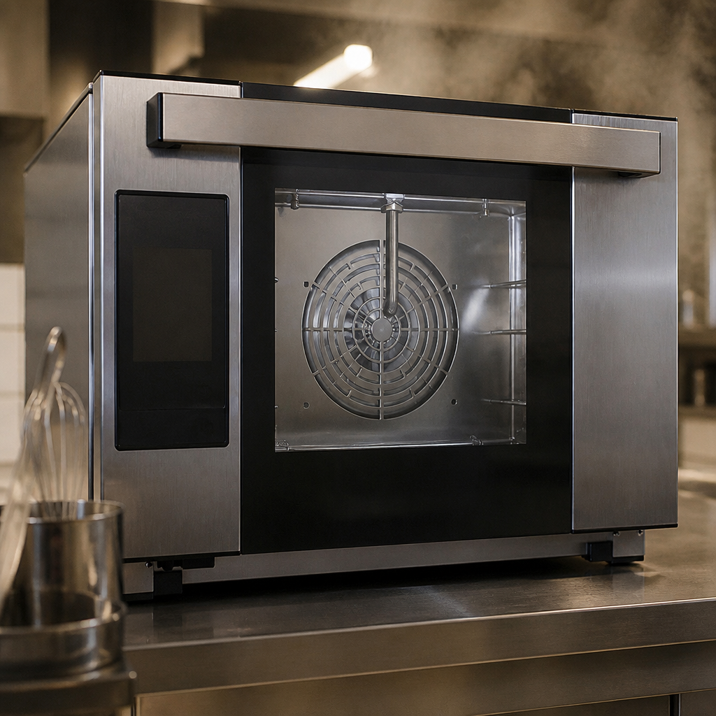 Commercial Convection Oven 4 Tray Capacity Stainless Steel