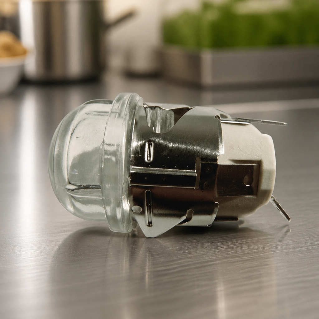 Commercial Pie Cabinet Lamp Replacement Part 45mm Plastic