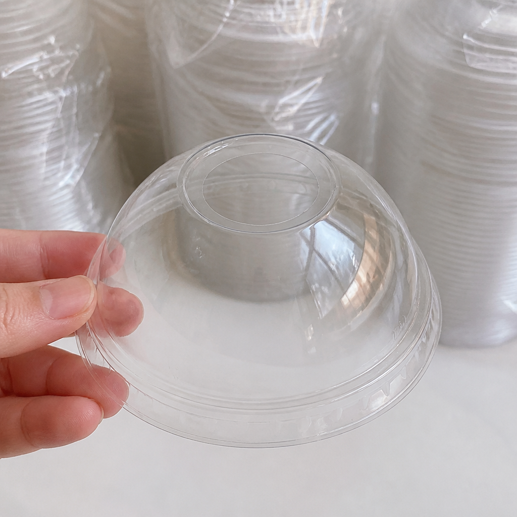 Clear dome lids for 12/16oz cups, 1000 pack disposable catering