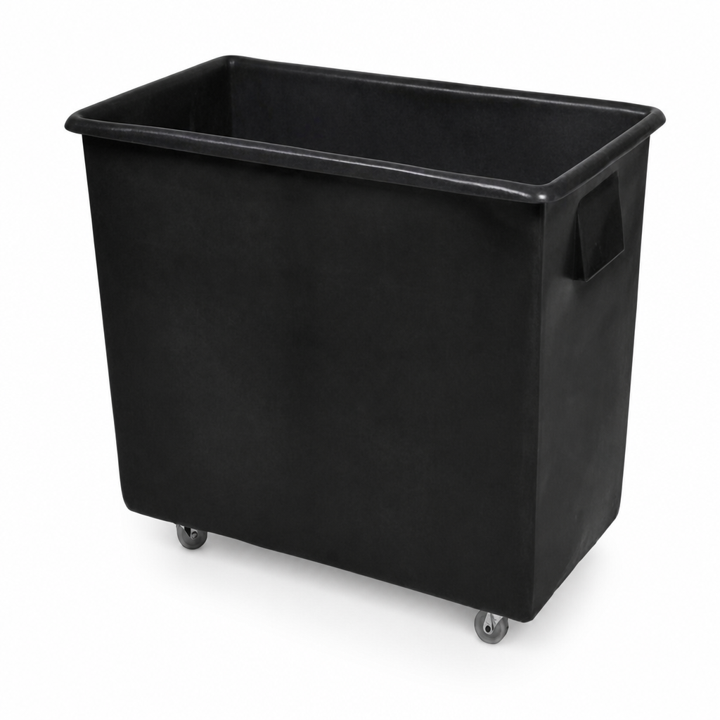 165L Mobile Bottle Skip with Wheels