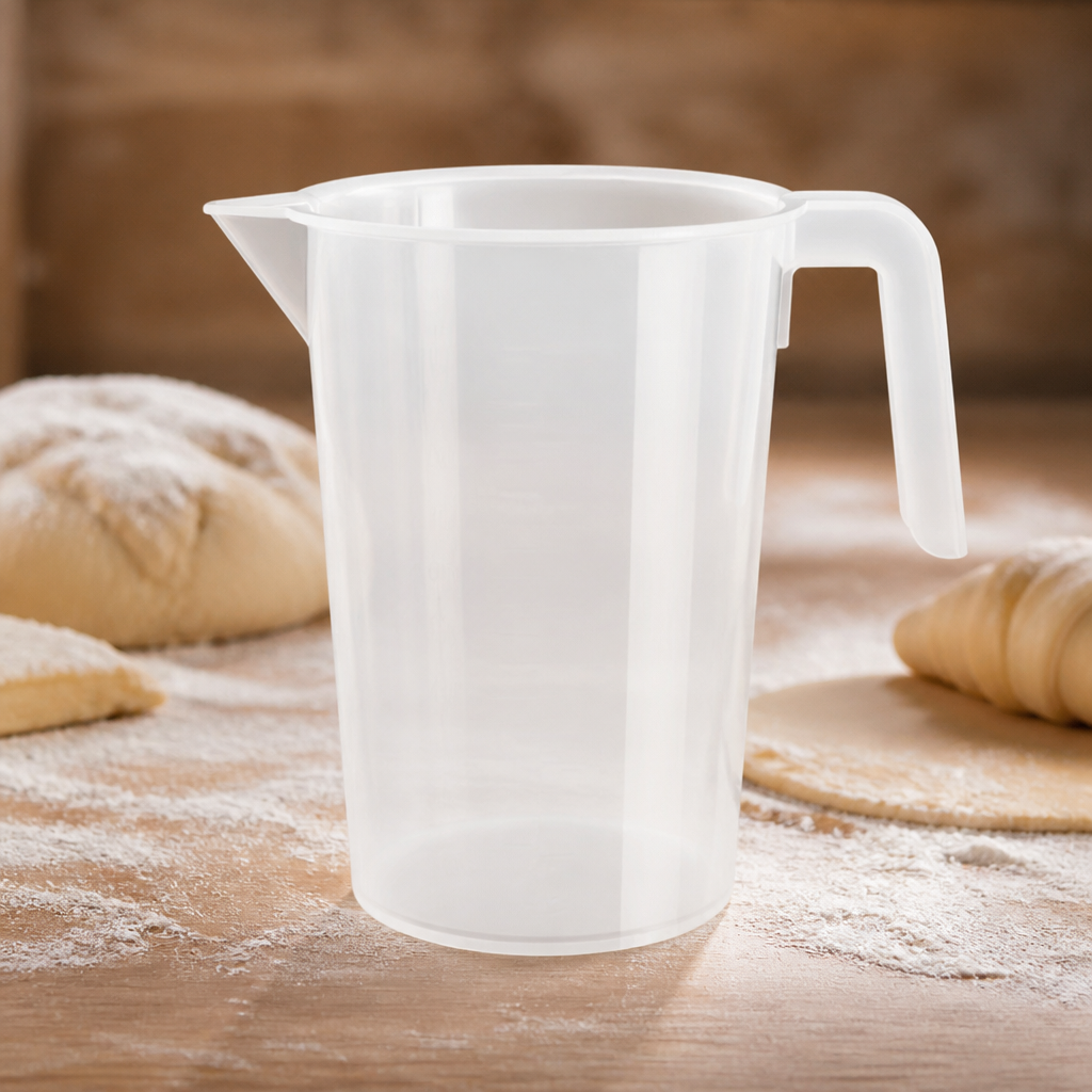 1Ltr Commercial Polypropylene Measuring Jug for Kitchen Use