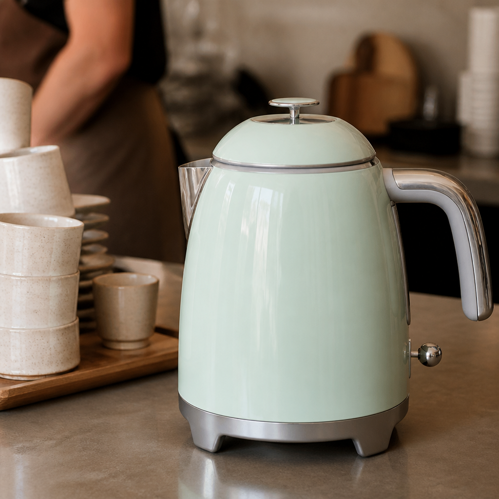 800ml Commercial Mini Kettle in Pastel Green