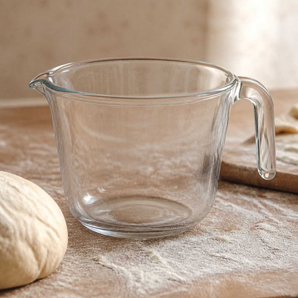 1000ml Commercial Glass Measuring Jug with Ergonomic Handle