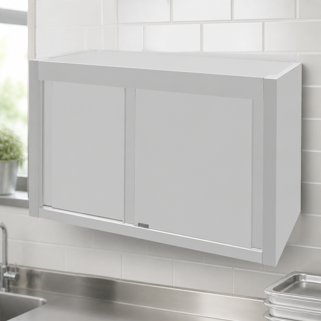 Commercial Stainless Steel Wall Cupboard 650x1200mm