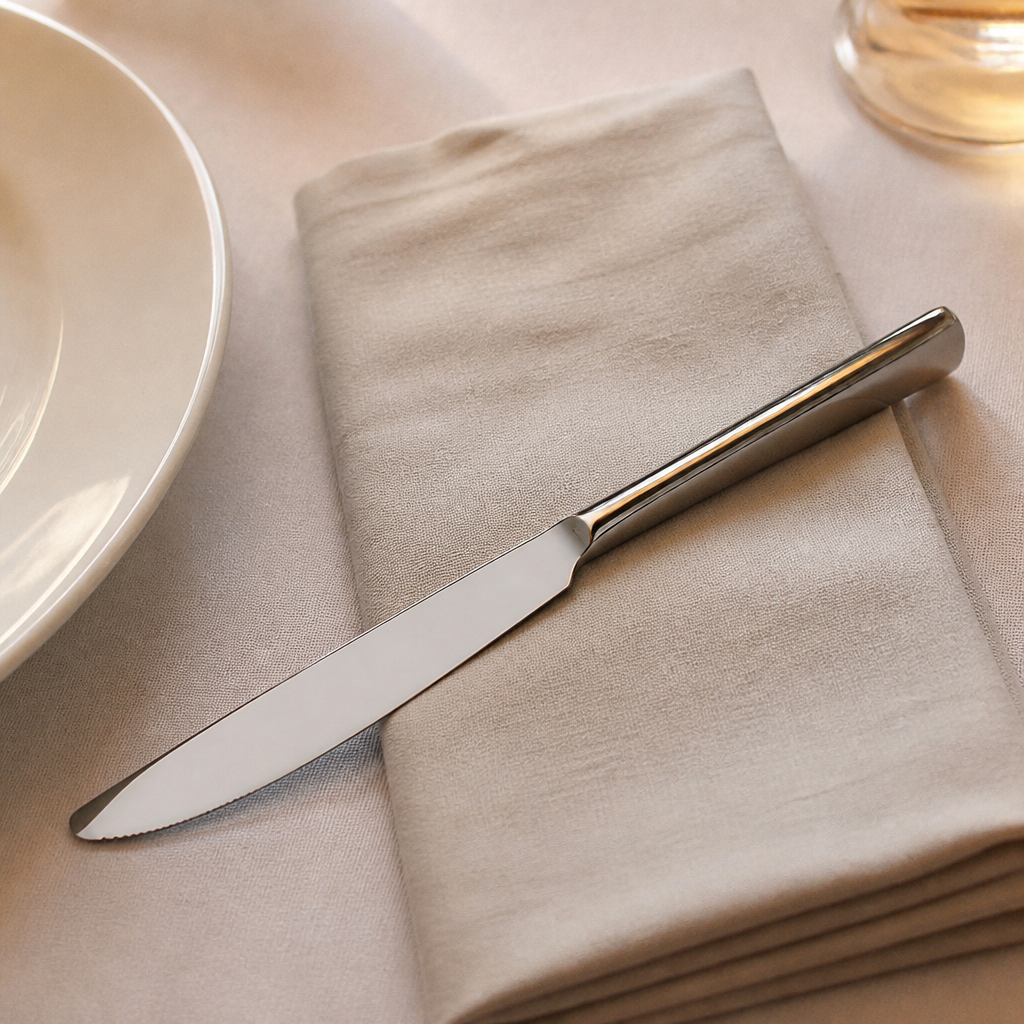 Commercial Table Knife Set 12 Pack 18/10 Stainless Steel