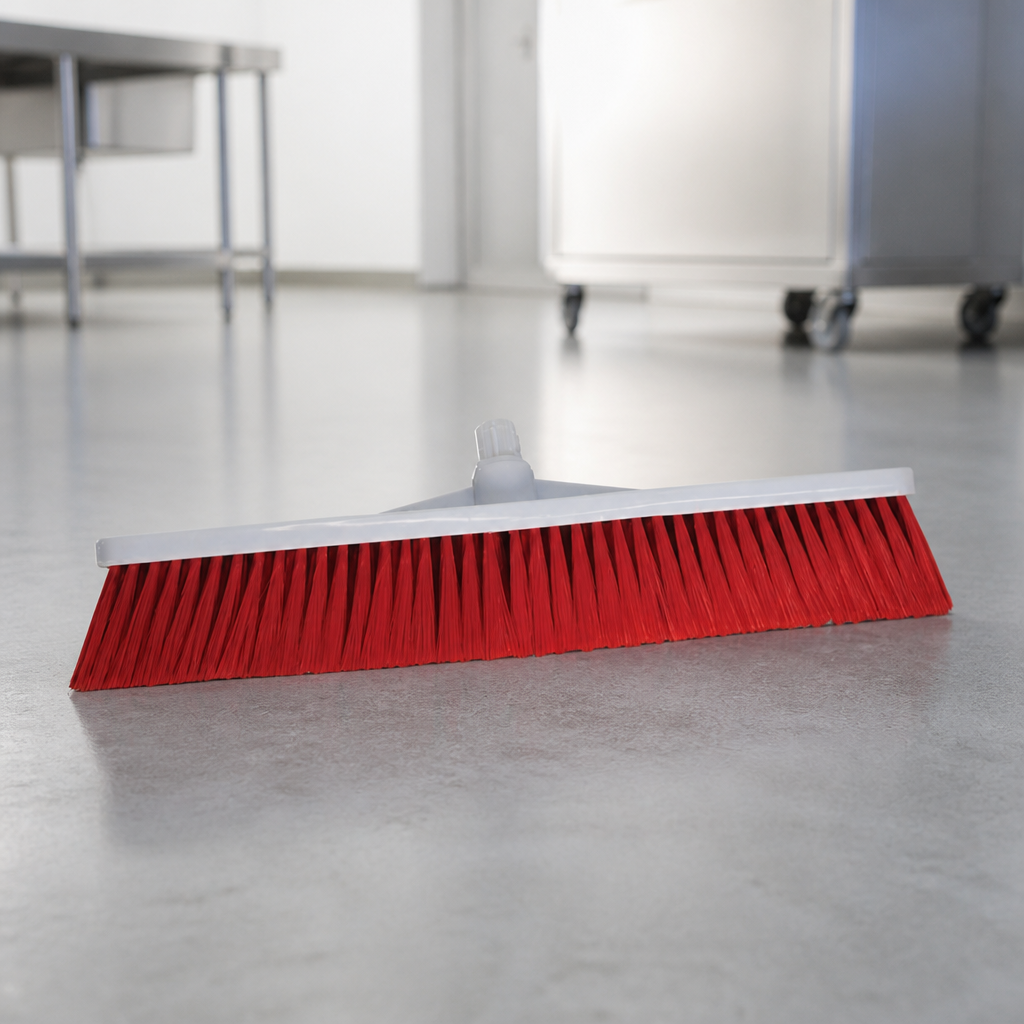 Commercial Stiff Bristle Broom Head 305mm for Outdoor Use