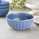 Commercial Deep Bowls Blue 150mm Porcelain 6 Pack