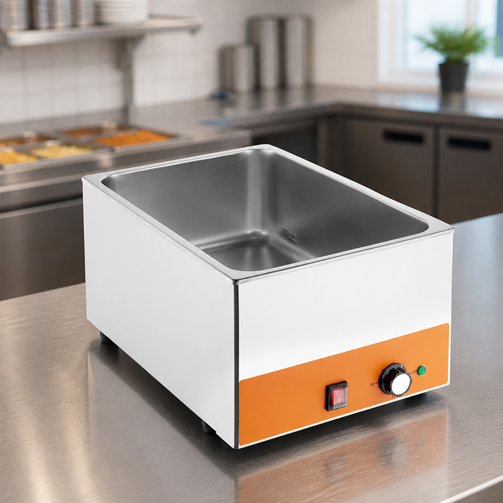 21 Ltr Commercial Electric Bain Marie Stainless Steel