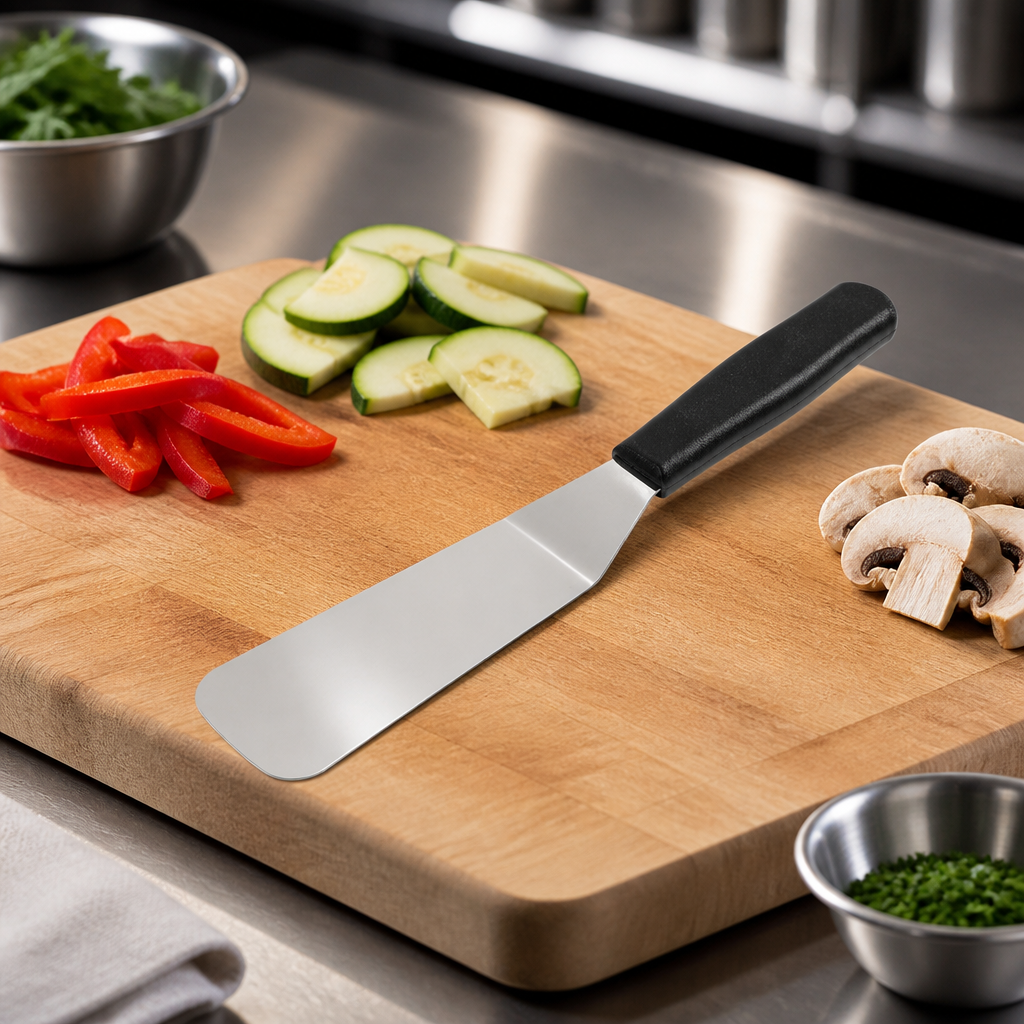 Commercial 12.7cm Spatula with Offset Handle for Decorating