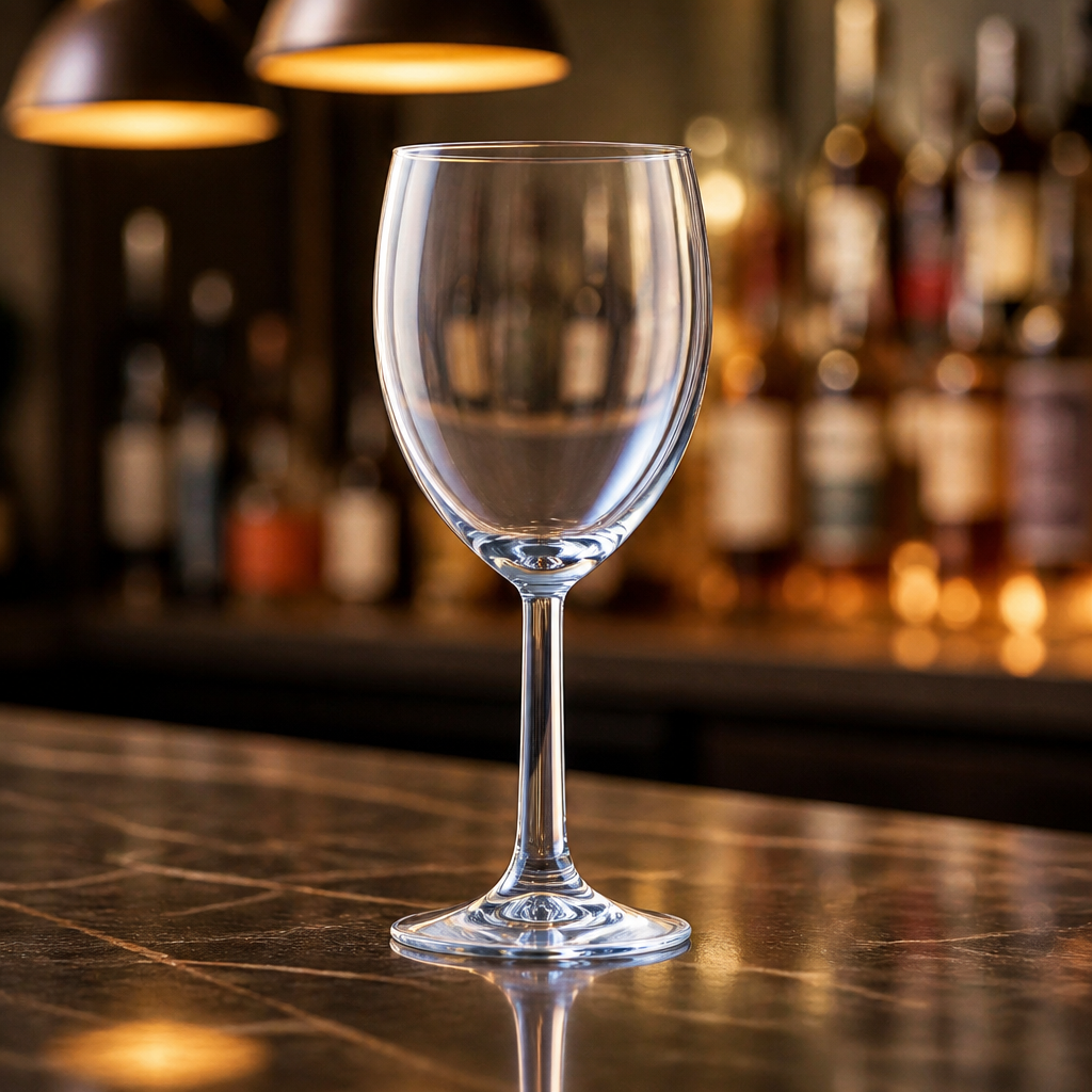 Commercial Wine Glasses 250ml Durable Soda-Lime Glass 24 Pack