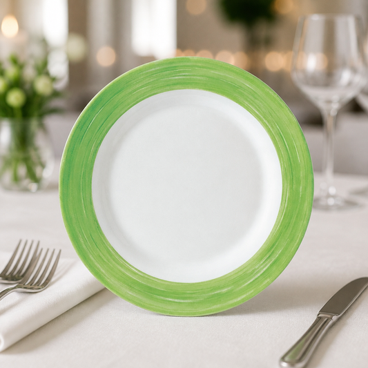 Commercial Brush Side Plates 155mm Pack of 24 for Catering