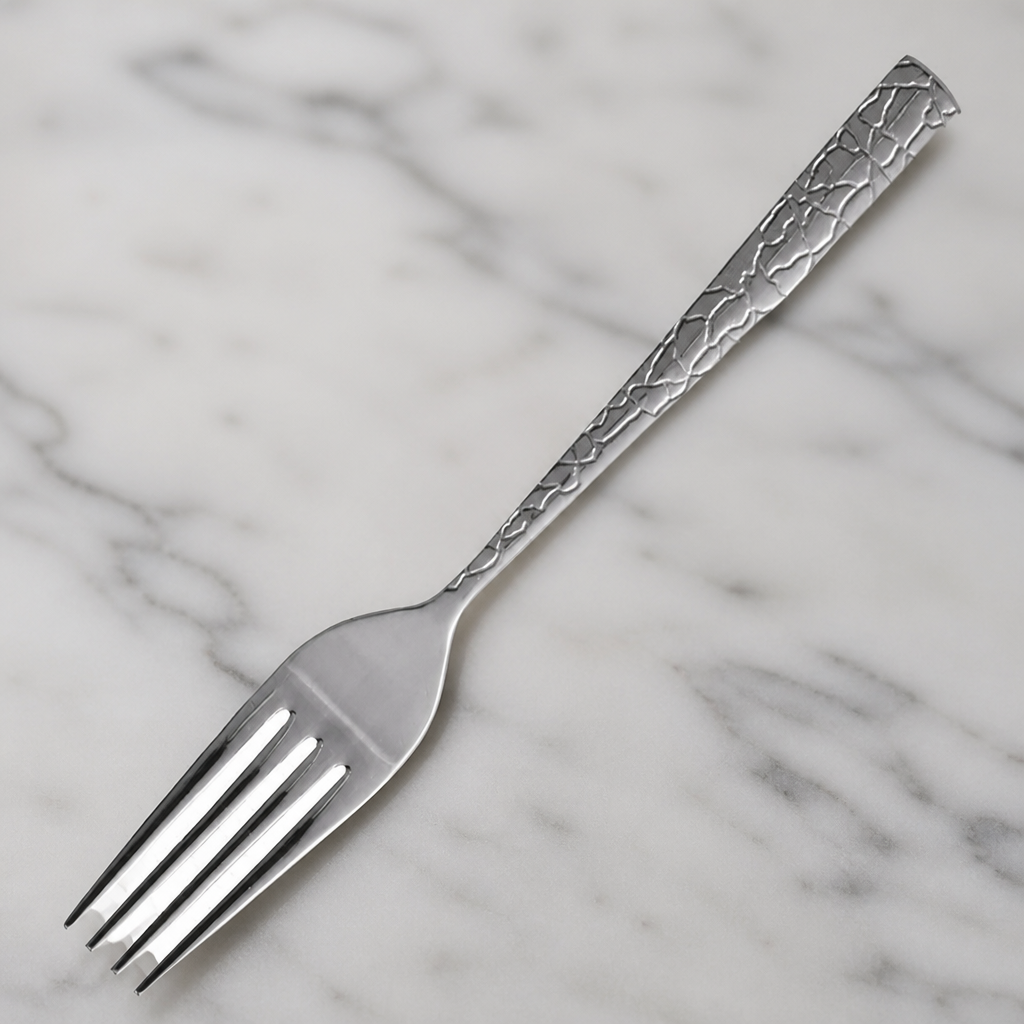 Commercial Kintsugi Cake Forks 12 Pack Stainless Steel Cutlery