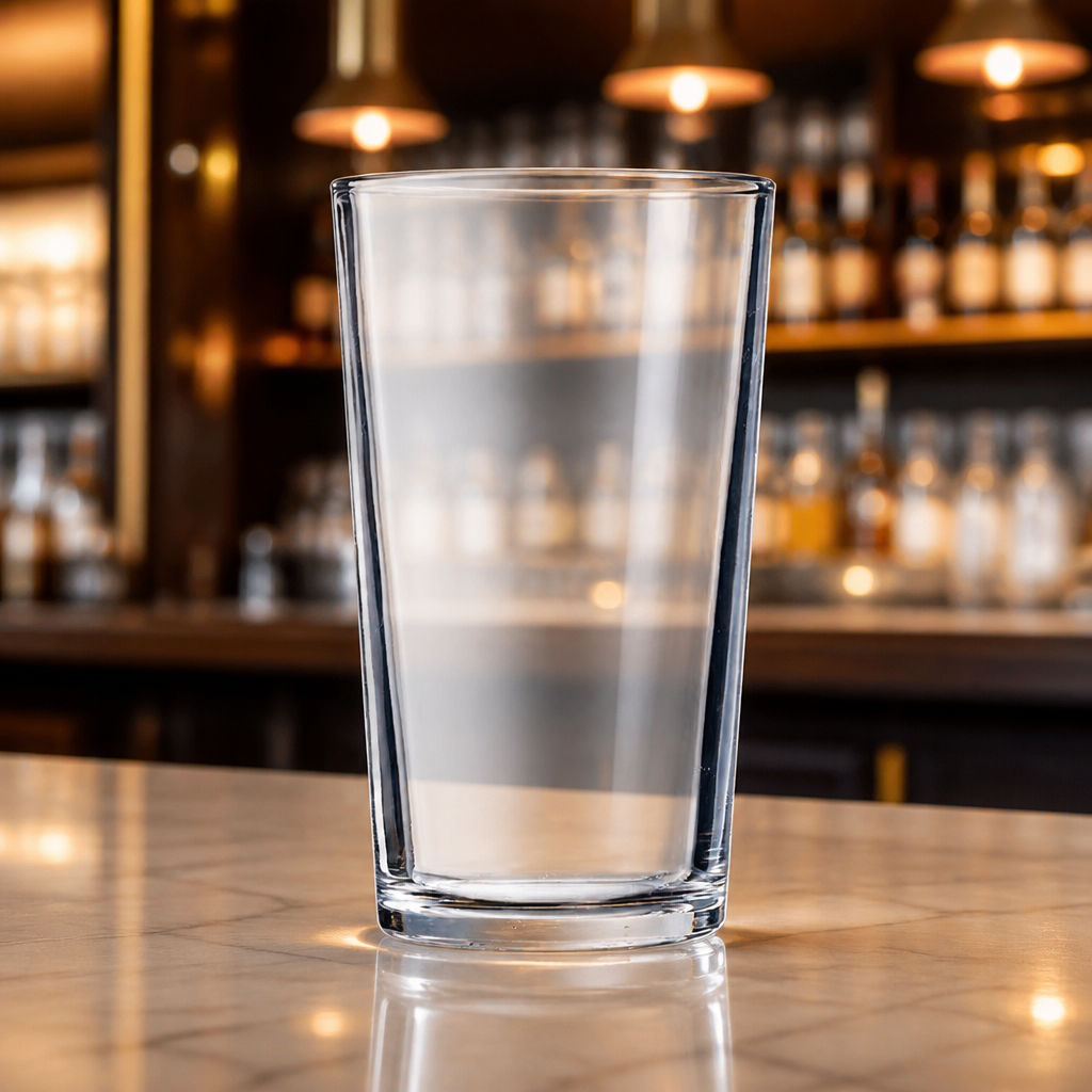 Commercial Half Pint Glasses 285ml Clear Tumblers 24 Pack