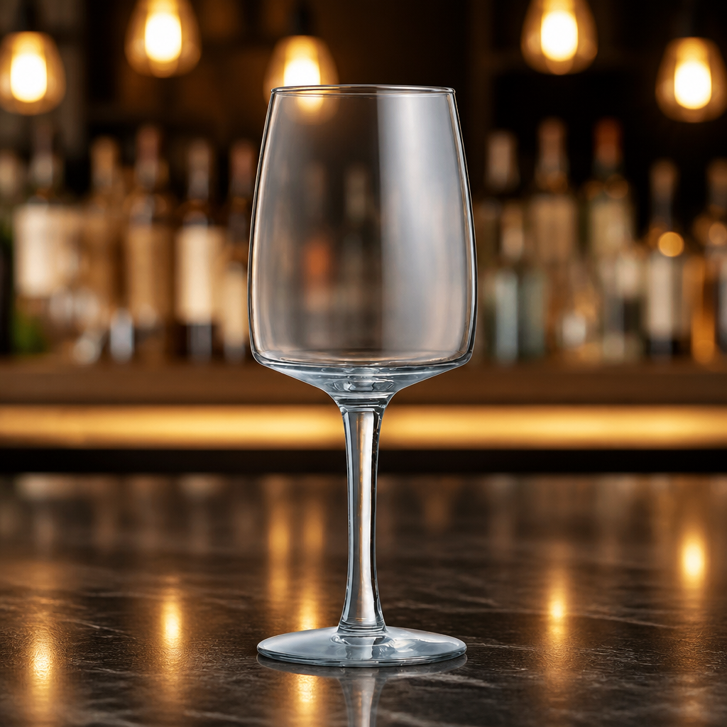 190ml Commercial Wine Glasses - 24 Pack High Transparency