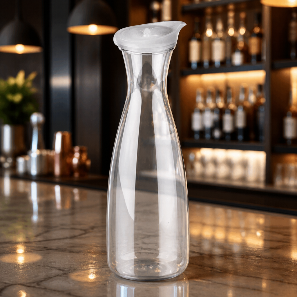 1.6Ltr Commercial Polycarbonate Carafe with Lid for Buffets