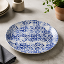 Commercial Porto Blue Coupe Plates 200mm - 12 Pack