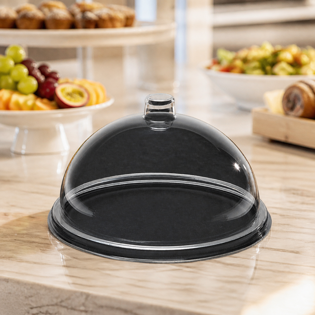 Commercial Polycarbonate Cloche 290mm for food service