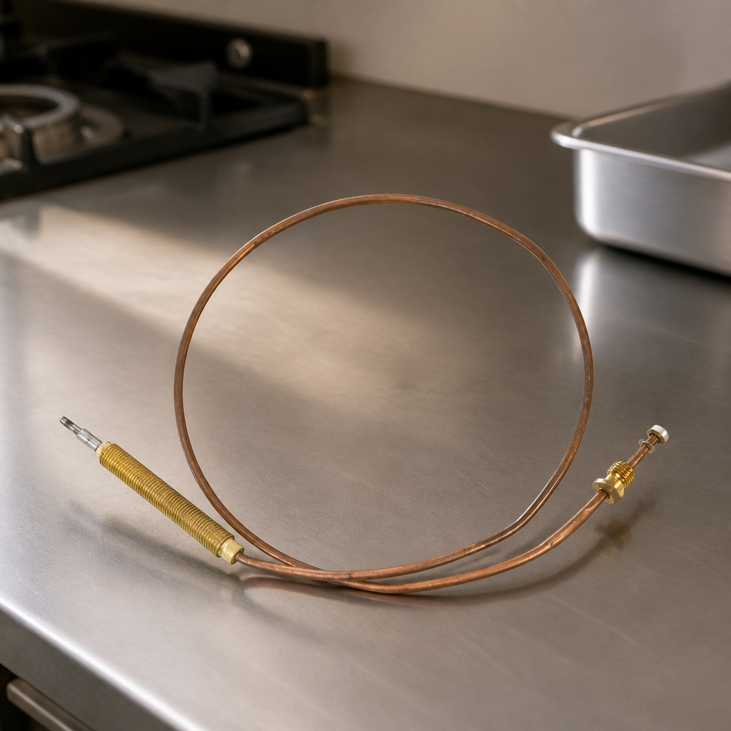 Replacement Open Burner Thermocouple for Commercial Oven Range