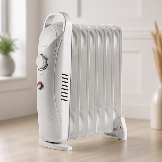 800W Mini Oil Filled Radiator Heating And Cooling Equipment