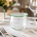 Commercial Sundae Glasses With Lids 580ml - 6 Pack