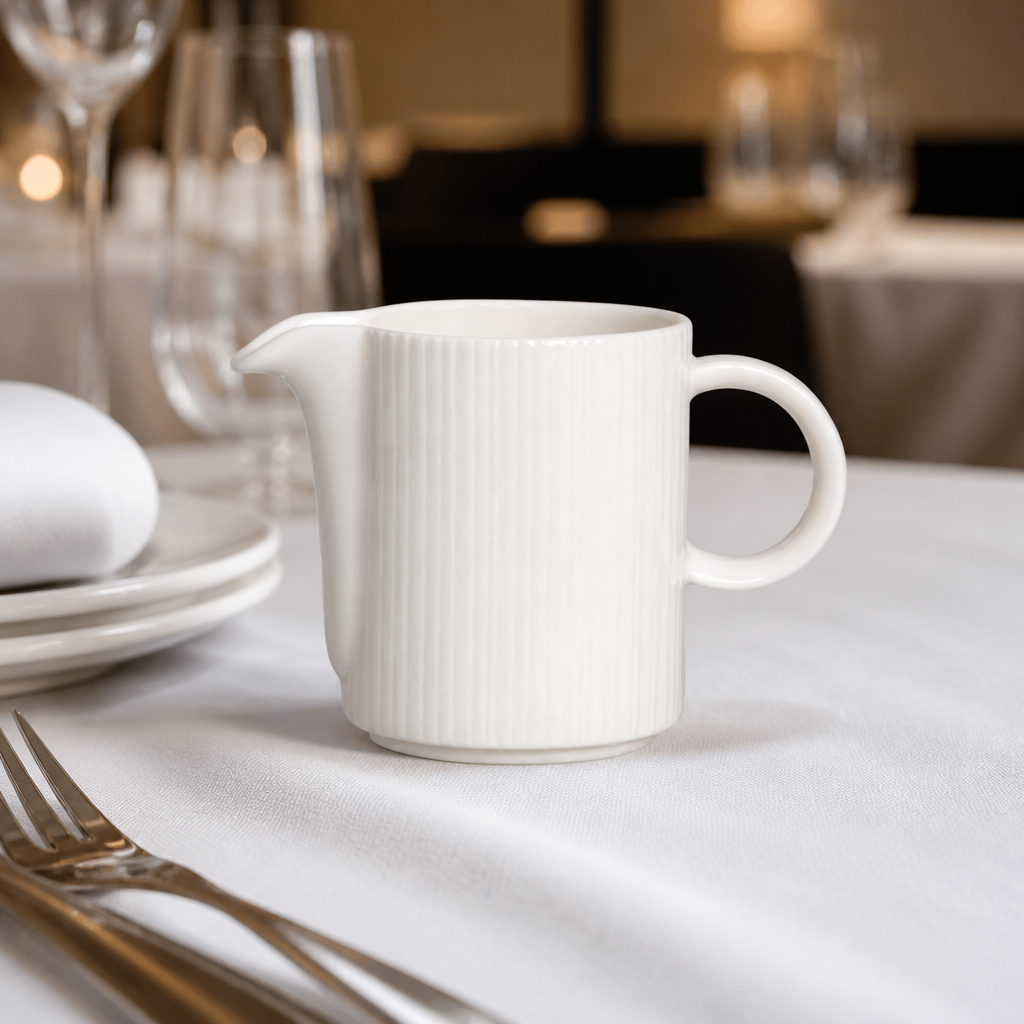 Commercial Porcelain Jugs 142.5ml - 12 Pack