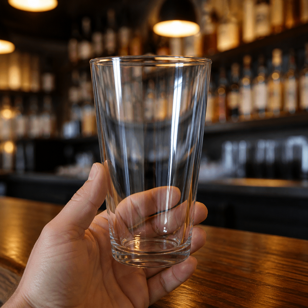 Toughened Conical Beer Glasses 280ml CE Marked 48 Pack