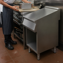 Commercial Open Cabinet on Legs 910mm High Stainless Steel